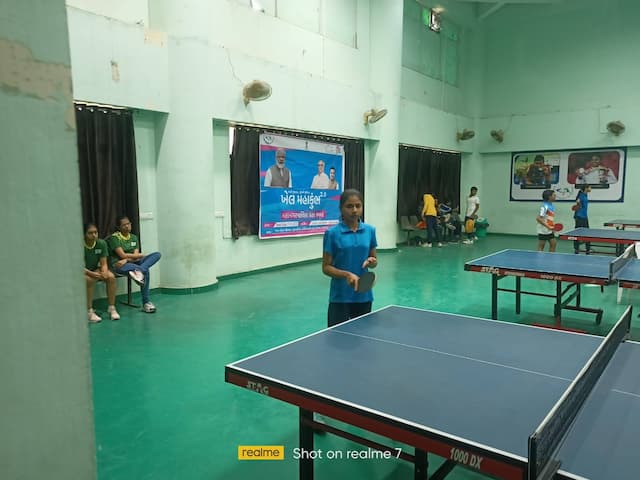 Anshita Jani (Std 7 ) -First Position in Table Tennis -2025