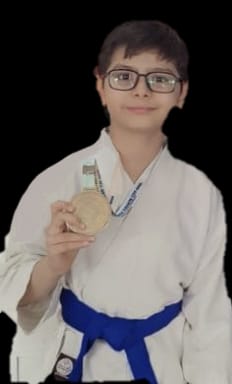 Kanv Patel- Silver Medal in Kumitee 